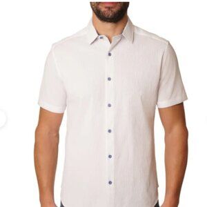 ROBERT GRAHAM GILFORD SHORT SLEEVE BUTTON DOWN SHIRT 4XL